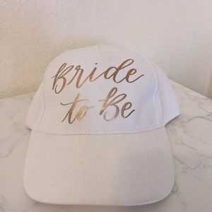Bride to be baseball cap